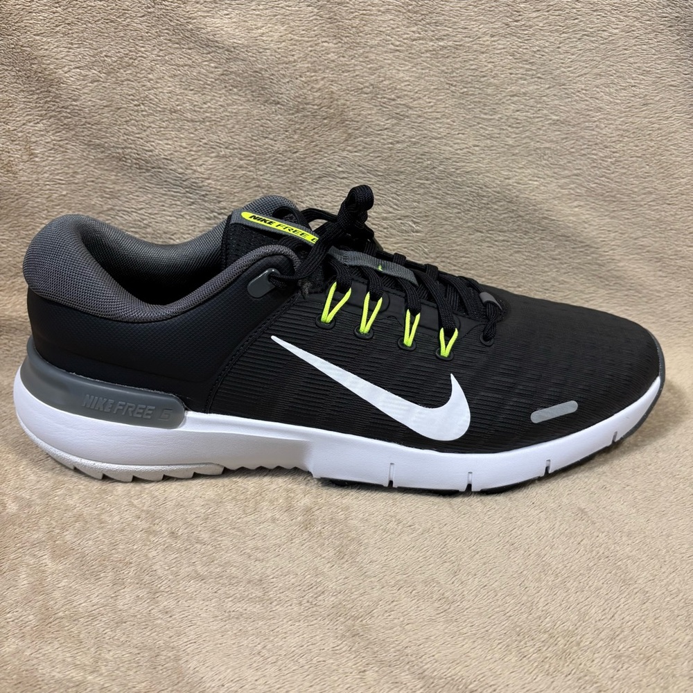 Nike Free Golf NN Golf Shoes‎ Black Iron Grey White FN0332-001 Men's Size 11.5 - Picture 7 of 9